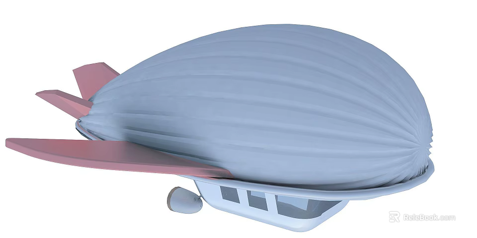Unique Shell shaped Light Blue and Pink Lockers With Base Structure and Small Windows 3d model 
