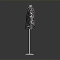 Black and White Zebra Print Short Sleeve Dress on White Standing Hanger with Gray Background