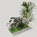 Modern Tree Landscape Tree 3d model
