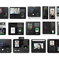 Industrial Access Control And Time Attendance Equipment With Face Recognition And Biometric Features
