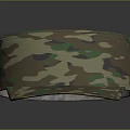 Camouflage Patterned Hat As Everyday Life Accessory With Comfortable Design