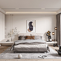 Modern Bedroom 3d model