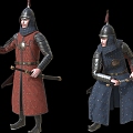 Daming Robbery PBR Binding Action Ming Dynasty Edge Army Cloth Armor General Armor Soldier Daming Nine Edge Army Soldiers 3d model