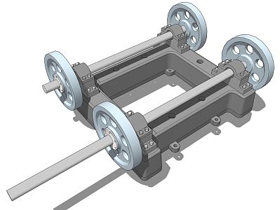 Modern Industrial LOFT Equipment Centrifuge Equipment 3d model