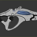 Modern Sci-Fi Gun Sci-Firearms Sci-Fi Game Gun Games Firearms Game Gun 3d model