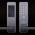 Fingerprint lock password lock 3d model