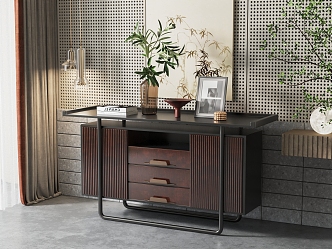 New Chinese Sideboard 3d model