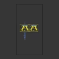 Ubrew Event Entrance Archway With Yellow Structure 3D BREW Letters And Standing Woman