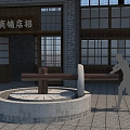 stone mill 3d model