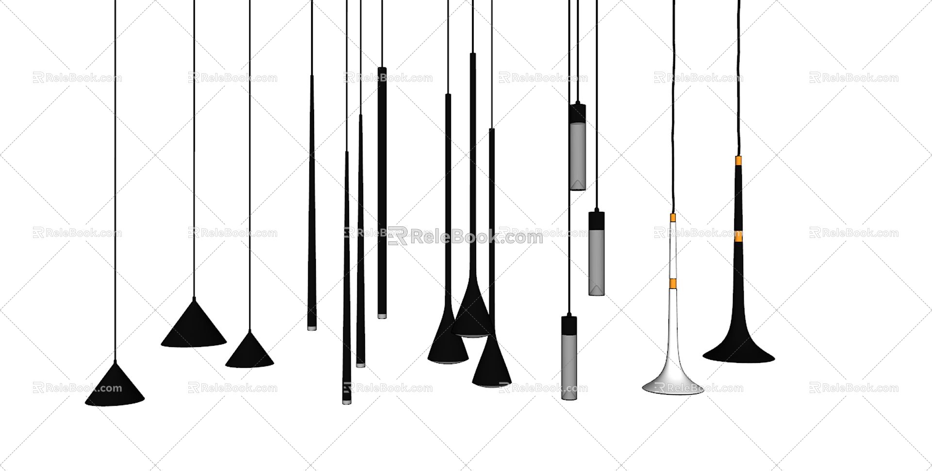 Modern chandelier metal small chandelier combination model