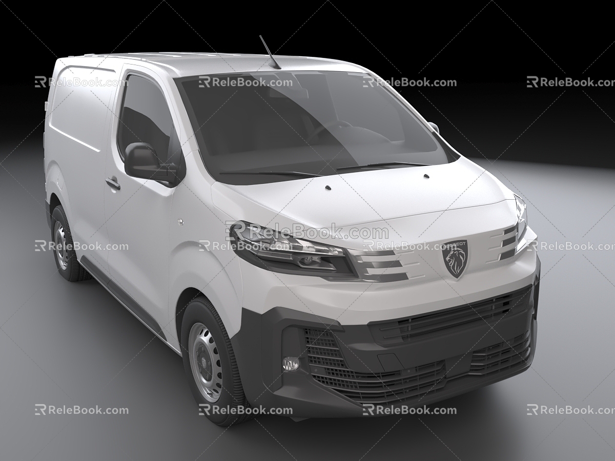 car van van passenger car 3d model