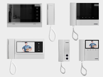 Modern visual doorbell model