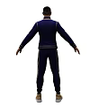 Cartoon Man Handsome Boy Anime Boy Character Game Character Game Character Modern Character 3d model