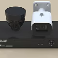 Security Surveillance System With Dome And Bullet Cameras Digital Video Recorder 4K Ultra HD