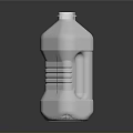 Shiny Silver Stainless Steel Water Bottle With Modern Design And Lid