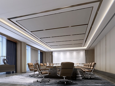 Light Luxury Meeting Room model