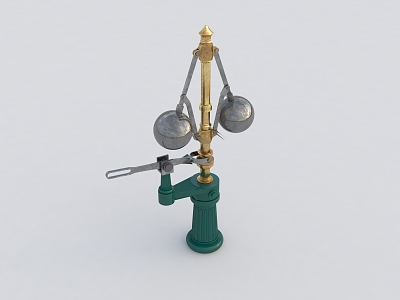 modern rotary governor 3d model