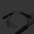 Barbed Wire 3d model