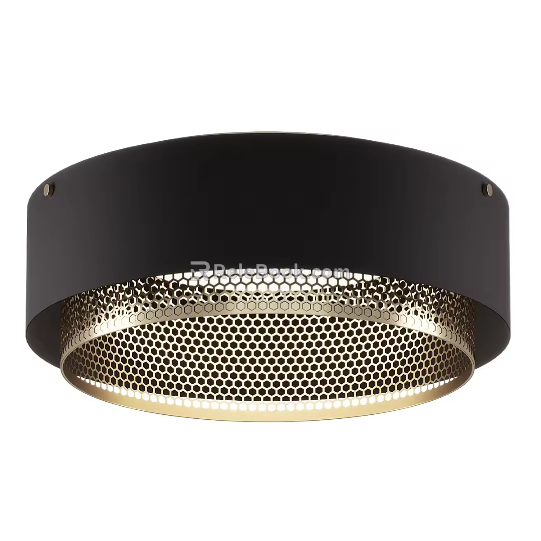 Simple Light Luxury Ceiling Lamp Ceiling Lamp Simple Ceiling Lamp Square Ceiling Lamp Circular Arc Ceiling Lamp 3d model