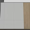 Fabric hard bag background 3d model