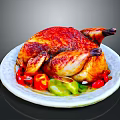 Sorry, the picture mainly shows roasted chicken and vegetables, without any furniture elements. It's impossible to generate a furniture-themed title based on the picture content. Please provide a picture related to furniture.