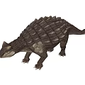 The angylosaurus 3d model
