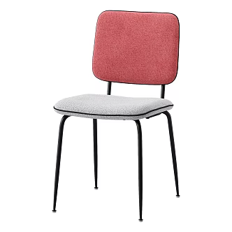 Modern Simple Leisure Chair 3d model