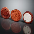 Delicious Assorted Biscuits With Chocolate Coating Dreaming Design And Colorful Sprinkles