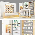 Container Cosmetic Display Cabinet 3d model
