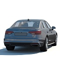 Audi A4L 2020 Audi 3d model