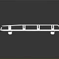 White Metal Mesh Roof Rack Carrier for Vehicle Cargo Storage and Transport