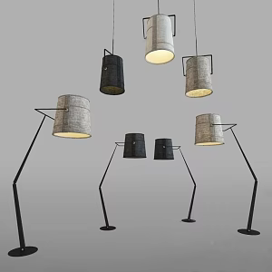 Lamp combination 3d model
