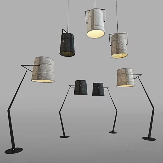 Lamp combination 3d model