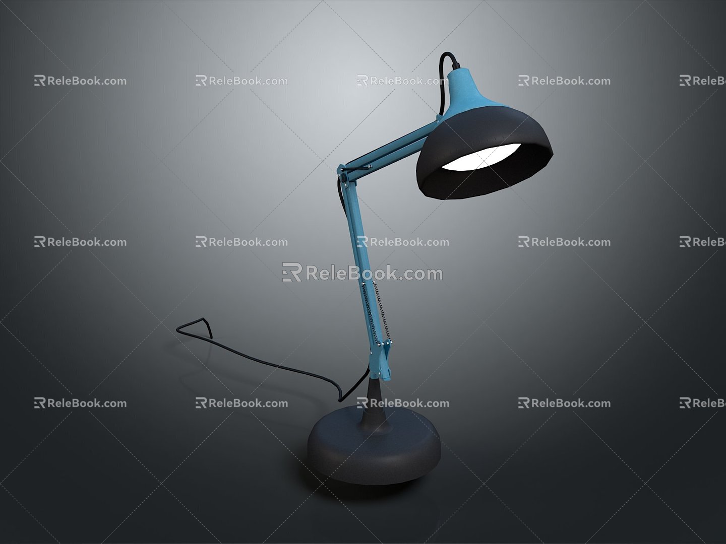 Table Lamp Industrial Table Lamp Homemade Table Lamp Industrial Wind Folding Table Lamp Lighting Lamps Lighting Fixtures 3d model