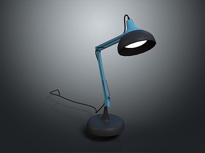 Table Lamp Industrial Table Lamp Homemade Table Lamp Industrial Wind Folding Table Lamp Lighting Lamps Lighting Fixtures 3d model