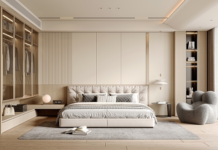 Modern Bedroom 3d model