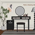 French vintage dresser 3d model