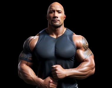 Johnson Stones Johnson Muscle Men Fitness Men Fast and Furious WWE Hollywood Star Oscar 3d model