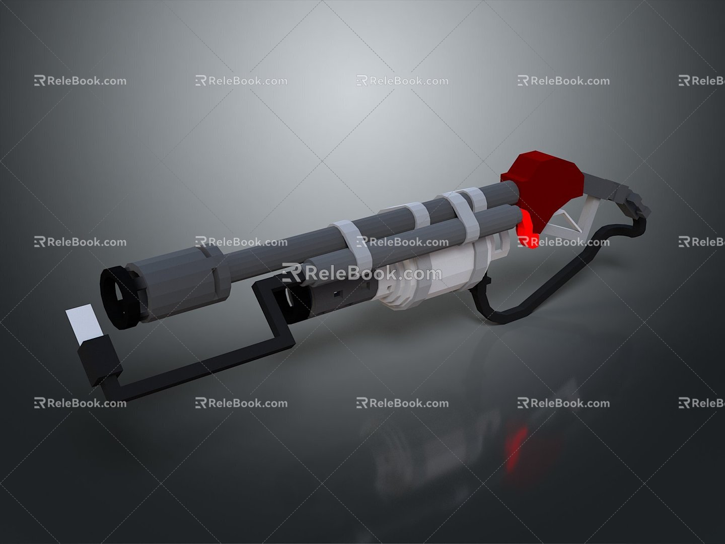 Flame Thrower Flame Gun Homemade Weapon Flamethrower Flame Gun Modern Weapon Hot Weapon Hot Weapon 3d model