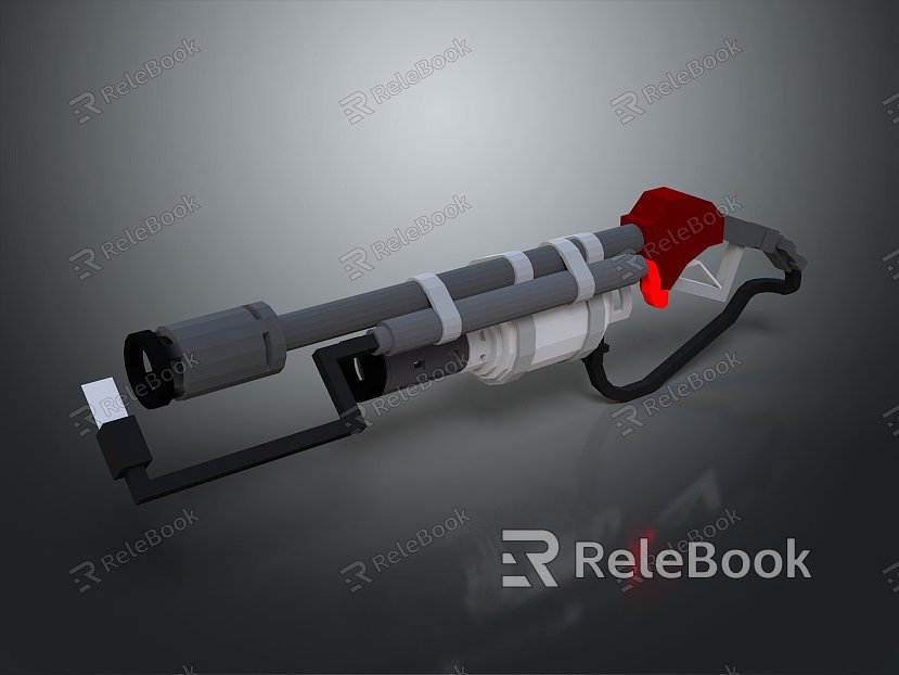 Flame Thrower Flame Gun Homemade Weapon Flamethrower Flame Gun Modern Weapon Hot Weapon Hot Weapon model