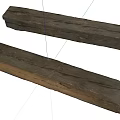 Natural Stone and Wood Decorative Planks With Rustic Texture And Aged Finish