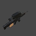 submachine gun 3d model