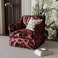 Wind single sofa 3d model