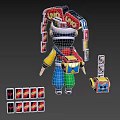 Cartoon Characters Cartoon Clown Characters Q Version Characters Game Characters Game Characters Anime Characters 3d model