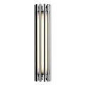 Modern Gold Brass Wall Sconce With Vertical Sleek Stripes Design For Home Interior