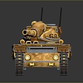 Modern Tank Sci-fi Tank Cartoon Tank Sci-fi Vehicle Sci-fi Chariot 3d model