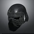 Tactical Combat Weapon Helmet With Metal Construction And Detailed Striped Design