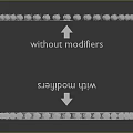 Two Transparent Circular Mesh Structures With Ring Edges On Dark Background