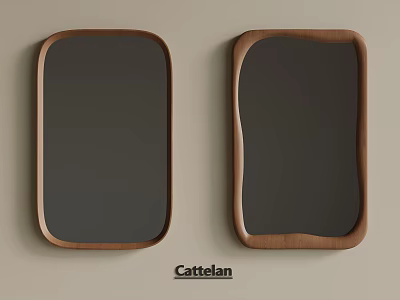 012 Middle Ancient New Chinese Style Mirror Dressing Mirror Makeup Mirror Bathroom Mirror Floor Mirror Decorative Mirror 3d model