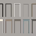 Various Colored Door Arches With Different Styles For Home Interior Design